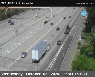 NB 15 & Via Rancho Pkwy