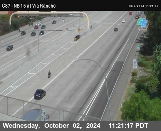 NB 15 & Via Rancho Pkwy