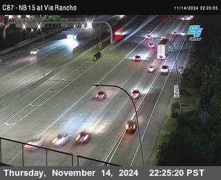 NB 15 & Via Rancho Pkwy