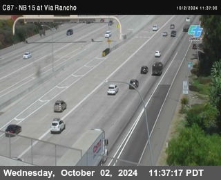 NB 15 & Via Rancho Pkwy