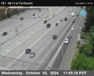 NB 15 & Via Rancho Pkwy