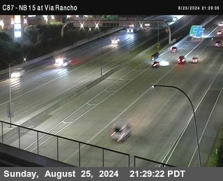 NB 15 & Via Rancho Pkwy