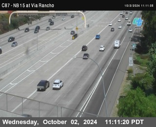 NB 15 & Via Rancho Pkwy