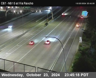 NB 15 & Via Rancho Pkwy