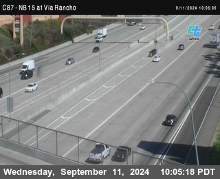 NB 15 & Via Rancho Pkwy