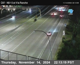 NB 15 & Via Rancho Pkwy