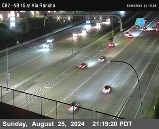 NB 15 & Via Rancho Pkwy