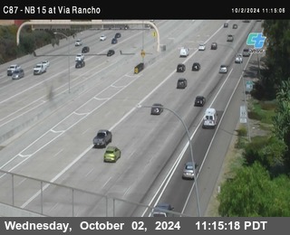 NB 15 & Via Rancho Pkwy