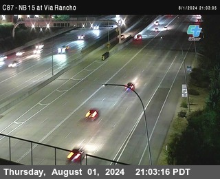 NB 15 & Via Rancho Pkwy