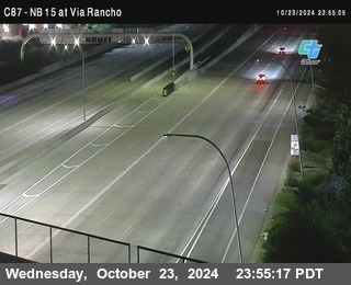 NB 15 & Via Rancho Pkwy