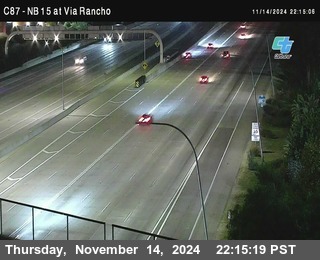 NB 15 & Via Rancho Pkwy