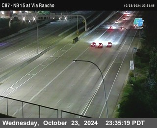 NB 15 & Via Rancho Pkwy