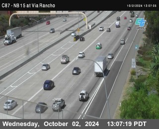 NB 15 & Via Rancho Pkwy