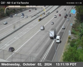 NB 15 & Via Rancho Pkwy