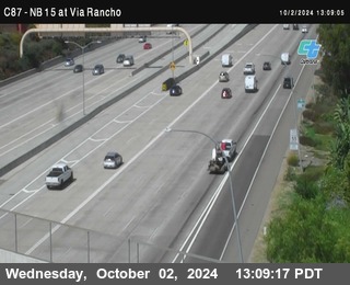 NB 15 & Via Rancho Pkwy