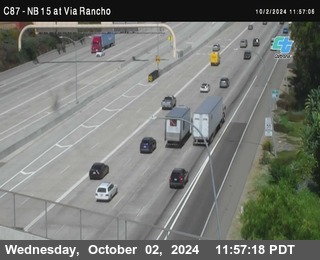 NB 15 & Via Rancho Pkwy