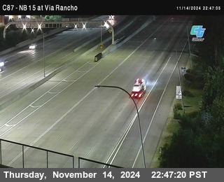 NB 15 & Via Rancho Pkwy