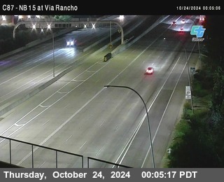 NB 15 & Via Rancho Pkwy