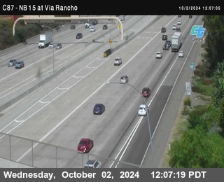 NB 15 & Via Rancho Pkwy