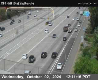 NB 15 & Via Rancho Pkwy