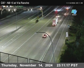 NB 15 & Via Rancho Pkwy