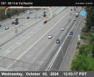 NB 15 & Via Rancho Pkwy