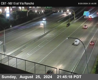 NB 15 & Via Rancho Pkwy