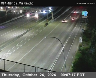 NB 15 & Via Rancho Pkwy