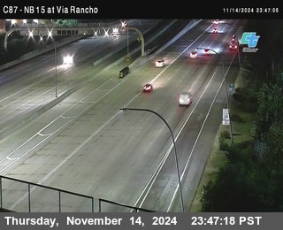 NB 15 & Via Rancho Pkwy