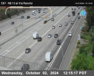 NB 15 & Via Rancho Pkwy