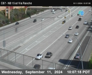 NB 15 & Via Rancho Pkwy