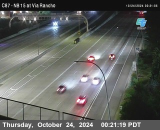 NB 15 & Via Rancho Pkwy