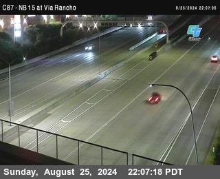 NB 15 & Via Rancho Pkwy