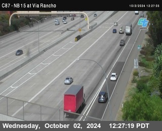 NB 15 & Via Rancho Pkwy