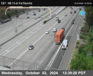 NB 15 & Via Rancho Pkwy