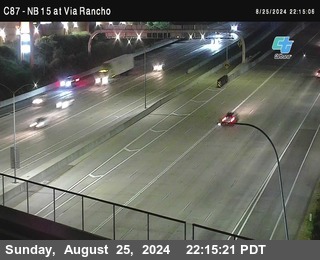 NB 15 & Via Rancho Pkwy