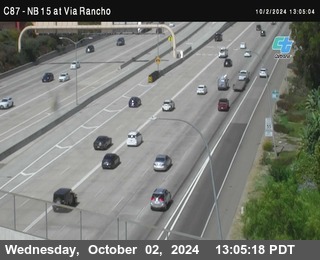 NB 15 & Via Rancho Pkwy