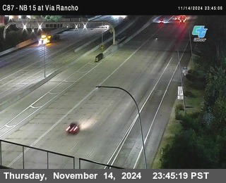 NB 15 & Via Rancho Pkwy