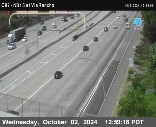 NB 15 & Via Rancho Pkwy