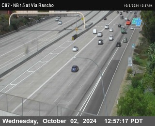 NB 15 & Via Rancho Pkwy