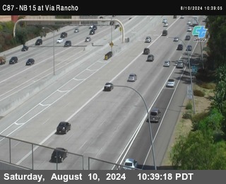 NB 15 & Via Rancho Pkwy