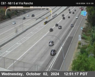 NB 15 & Via Rancho Pkwy