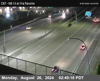 NB 15 & Via Rancho Pkwy