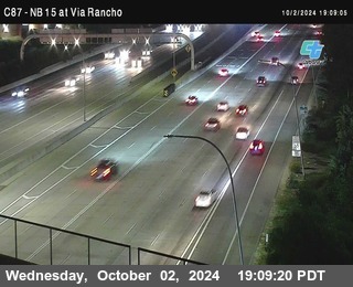 NB 15 & Via Rancho Pkwy