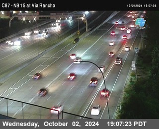 NB 15 & Via Rancho Pkwy