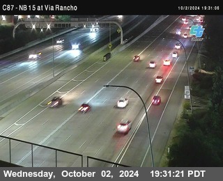 NB 15 & Via Rancho Pkwy