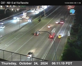 NB 15 & Via Rancho Pkwy