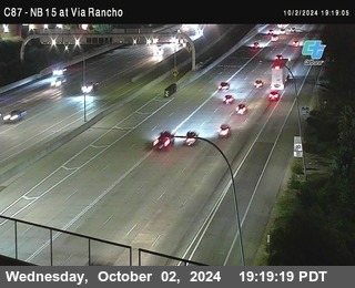 NB 15 & Via Rancho Pkwy