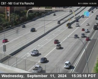 NB 15 & Via Rancho Pkwy