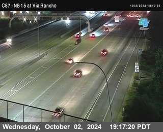 NB 15 & Via Rancho Pkwy